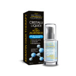 Cristalli liquidi con acido ialuronico e vitamina E per capelli