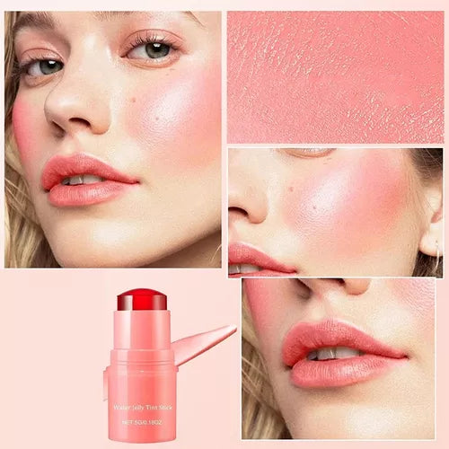 Rossetto e blush Jelly Tint 2 in 1 lunga durata