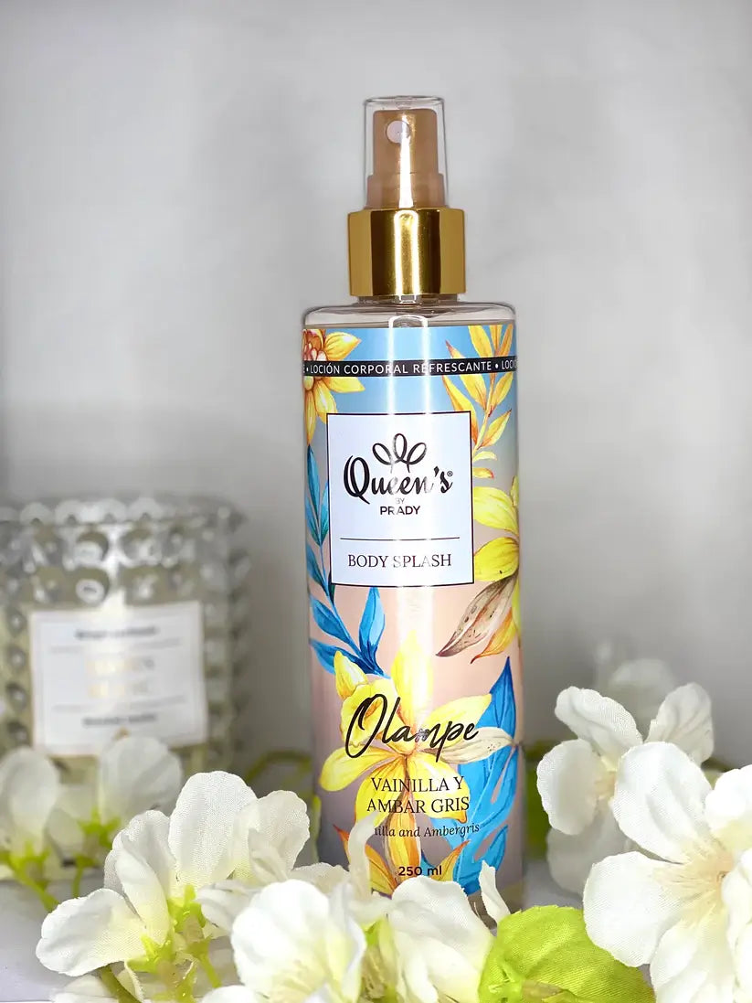 Profumo Body Splash Vanilla y Ambar Gris