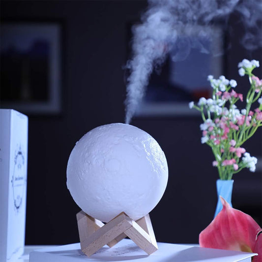 Profumatore Luna Led moon humidifier RGB