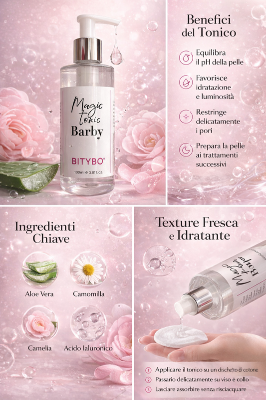 Magic Tonic Barby – Tonico Detergente Viso