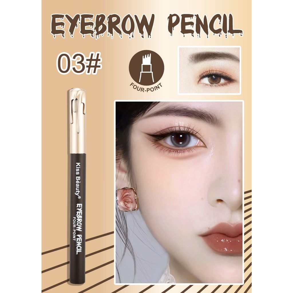 Penna effetto tatto per sopracciglia